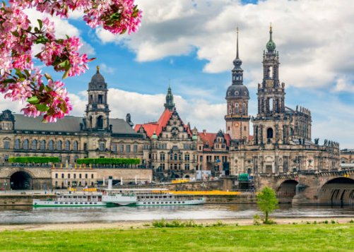 dresden Dresden in the spring